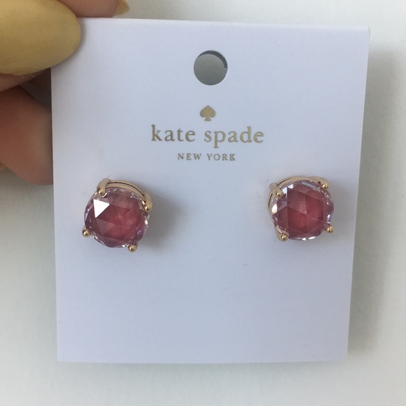 kate spade Jewelry - Kate spade studded earrings - Pink